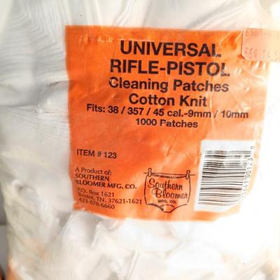 Firearm cleaning items - pads - grease- Hoppe's plus Lubricant and more