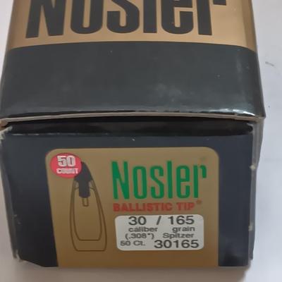 Nosler Ballistic tops 30 caliber .308