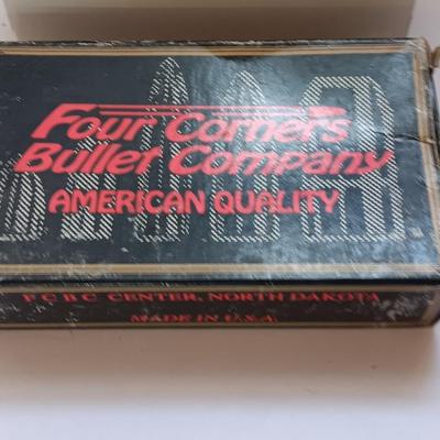 30-06 Winchester Sprg. marked ammunition in Vintage Four corners bullet company box