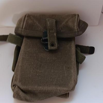 US Military issued Ammunition / small arms canvas bags.