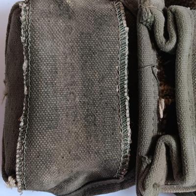 US Military issued Ammunition / small arms canvas bags.