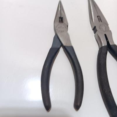Assortment of Pliers - Craftsman - and off brands