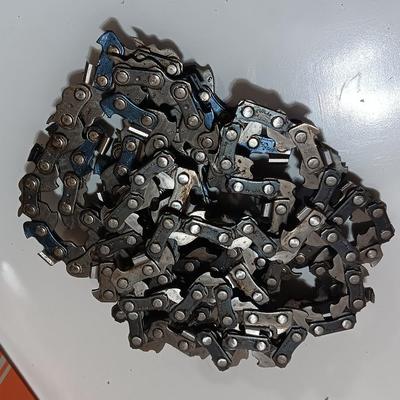 Two chain saw chains Mccullock and Stihl