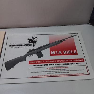 Firearm books and Manuals - Colt M1A Rifle - 7.62 Rifle M14 and bipod M2 and more.