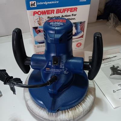 interDynamics Power Buffer 10" Random orbital waxer