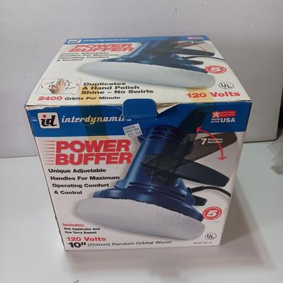 interDynamics Power Buffer 10" Random orbital waxer
