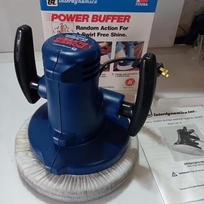 interDynamics Power Buffer 10" Random orbital waxer