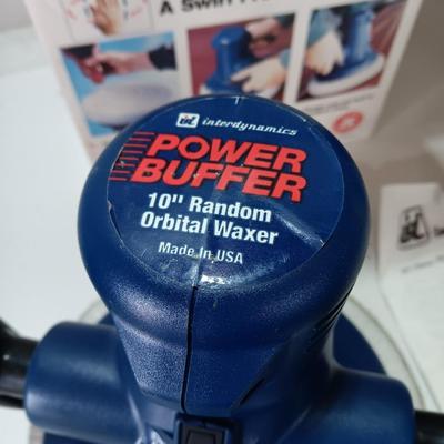 interDynamics Power Buffer 10" Random orbital waxer