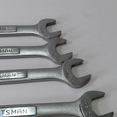 Four Craftsman wrenches - 3/4 - 13/16 - 7/8 - 15/16
