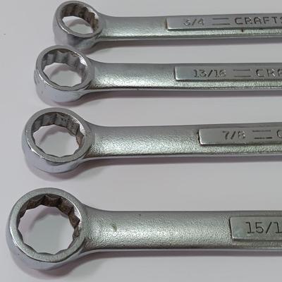 Four Craftsman wrenches - 3/4 - 13/16 - 7/8 - 15/16