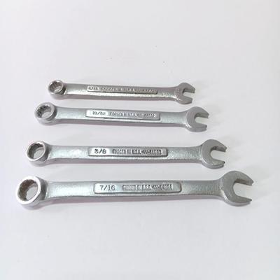 Four Craftsman wrenches - 9/16 - 11/32 - 3/8 - 7/16