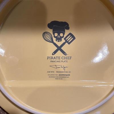 Pirate Chef Pancake Plates