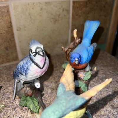 Bird Figurine Lot (As Is)