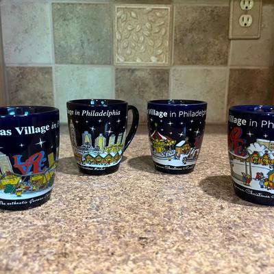 Philadelphia Christmas Village Mugs