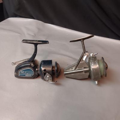 SHAKESPEARE 2500 & NO MAKERS MARK FISHING REELS