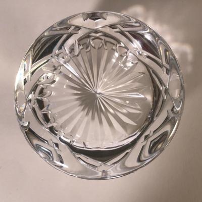 LOT 36D: Crystal Collection - Tiffany & Co Italy Square Bowl, Waterford Footed Bowl & More