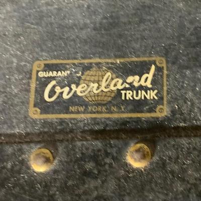LOT 115 B: Vintage Overland Travel Trunk