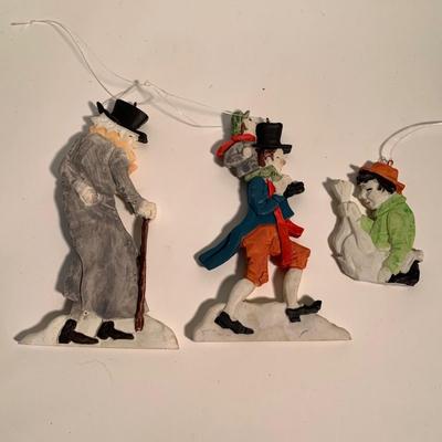 LOT 200 B: Vintage Christmas Ornament Collection: Department 56 