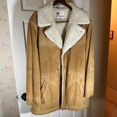 LOT 204U: Collection Of Vintage Womens Clothing - Suede Jacket, Silk Shirt & More
