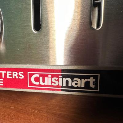 LOT 208K: Cuisinart Microwave Oven CMW200 & Toaster CPT180DL
