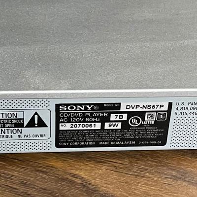 LOT 232X: Sony DVD Player - DVP-NS57P