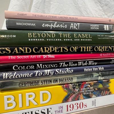 Monet, O'Keeffe & More Art Coffee Table Books (LR-RG)