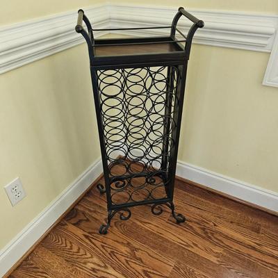 Wine Rack w/Lift Off Serving Tray (DR-JS)