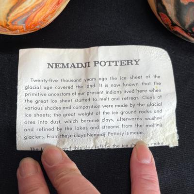 Nemadji Pottery Desert sands vases
