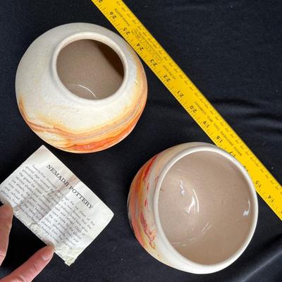 Nemadji Pottery Desert sands vases