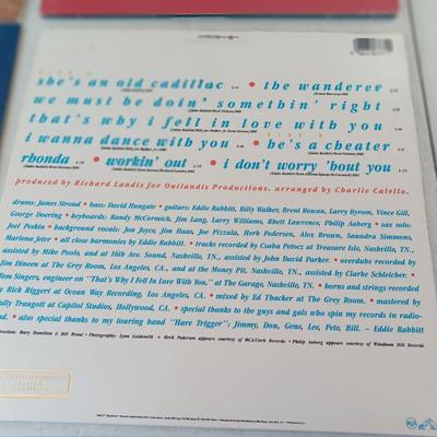 Records Alabama Christmas - Eddie Rabbitt - The bellamy Brothers & Ricky Skaggs LP Albums