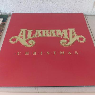 Records Alabama Christmas - Eddie Rabbitt - The bellamy Brothers & Ricky Skaggs LP Albums
