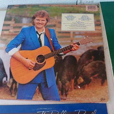 Records Alabama Christmas - Eddie Rabbitt - The bellamy Brothers & Ricky Skaggs LP Albums