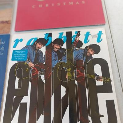 Records Alabama Christmas - Eddie Rabbitt - The bellamy Brothers & Ricky Skaggs LP Albums