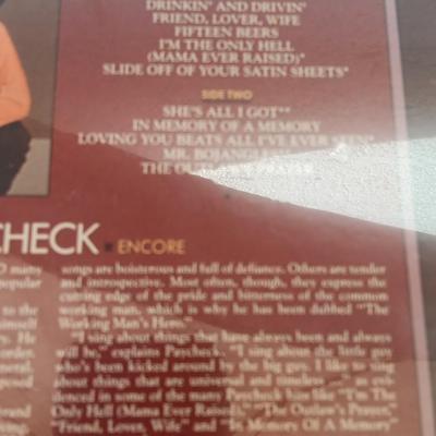 Records johnny PayCheck - Kenny Rogers - Dan Fogelberg - Ronnie Milsap LP Albums