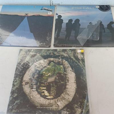 Records - Judas Priest -Fresh Aire III - Firefall LP Albums