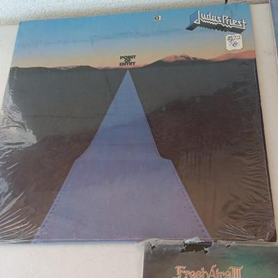 Records - Judas Priest -Fresh Aire III - Firefall LP Albums
