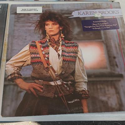 Records - Pointer Sisters - the Whites - Billie Jo Spears - Karen Brooks LP Records