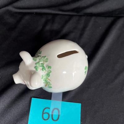 Belleek Piggy Bank