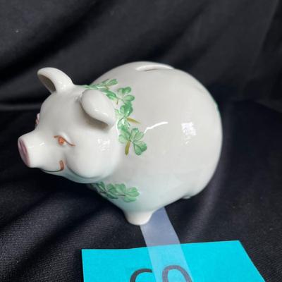 Belleek Piggy Bank