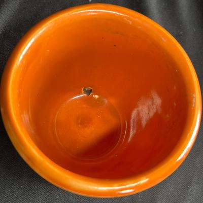 McCoy Orange flower pot