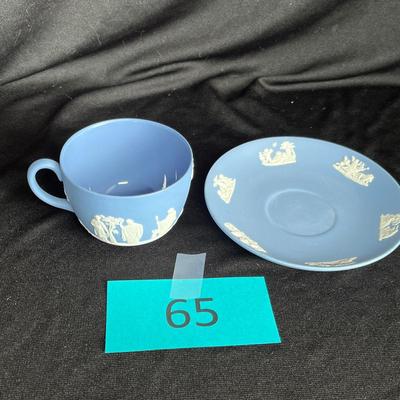 Wedgwood Jasper cup & Saucer