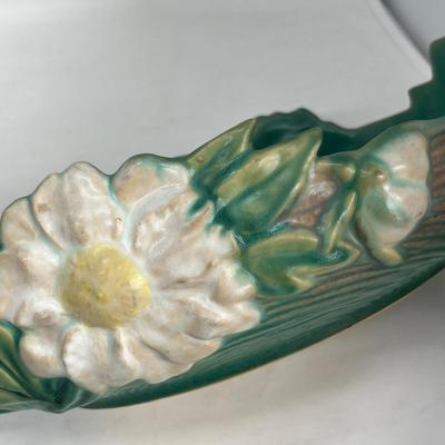 Roseville Peony console bowl