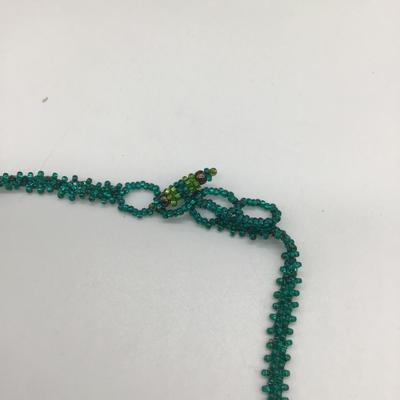 Beaded designed necklace