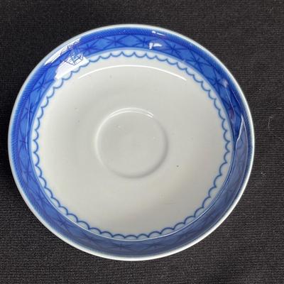 Blue Canton Cup & Saucer