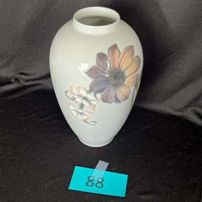 Large Royal Copenhagen Floral Vase