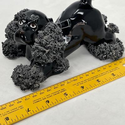 Spaghetti black poodle