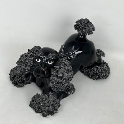 Spaghetti black poodle