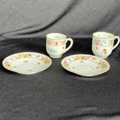 Demitasse Bavarian Cups & saucers