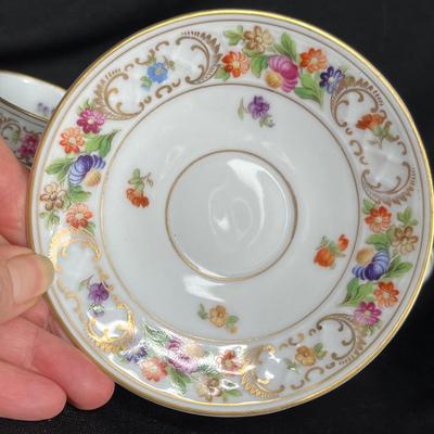 Demitasse Bavarian Cups & saucers