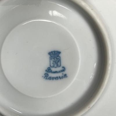 Demitasse Bavarian Cups & saucers